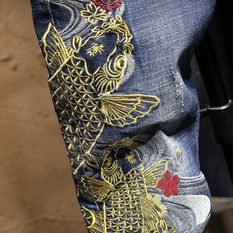 Stretch jeans new men's