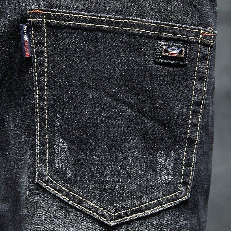 Chinese style Stretch jeans