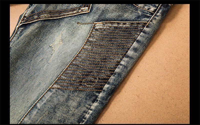 Fashion Slim Fit Biker Jeans